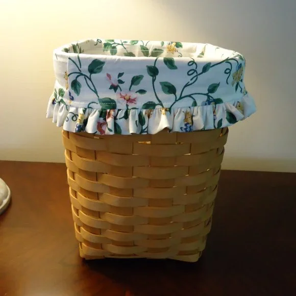 SOLD-Longaberger White Vine Liner for Large Spoon - Picture 3 of 7